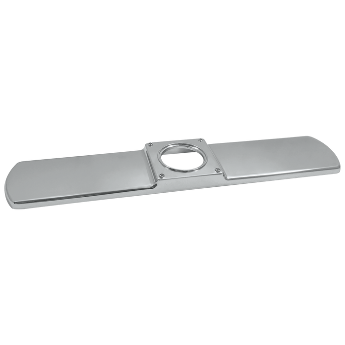 Delta Mateo RP81914KS 10-1/2 in. Escutcheon, Mounting Screws, Gasket, Nuts, arctic stainless