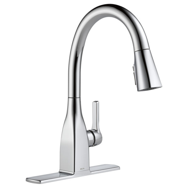 Delta Mateo RP81914KS 10-1/2 in. Escutcheon, Mounting Screws, Gasket, Nuts, chrome - view 2