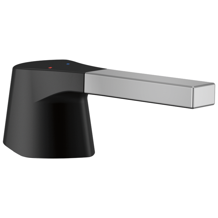 Delta Zura RP84411CZ Single Handle With Finish Accent, chrome matte black