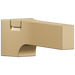 Delta Zura RP84412SS Tub Spout - Pull-Up Diverter, champagne bronze