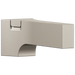 Delta Zura RP84412SS Tub Spout - Pull-Up Diverter, stainless