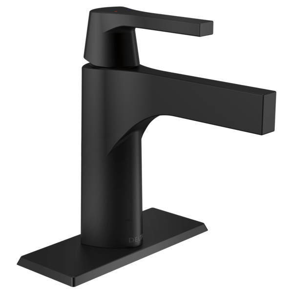 Delta Zura RP84822CZ Escutcheon - 3 Hole - 1H Bathroom, matte black - view 4