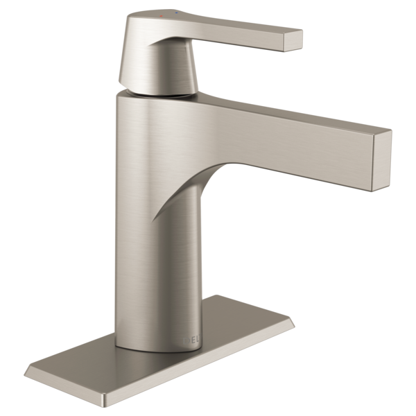 Delta Zura RP84822CZ Escutcheon - 3 Hole - 1H Bathroom, stainless steel - view 2