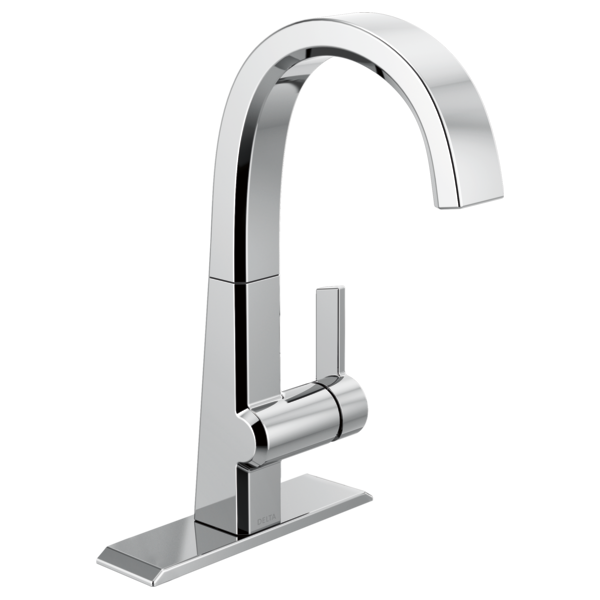 Delta Pivotal RP92606KS Escutcheon and Gasket - Transitional / Contemporary Bar, chrome - view 2