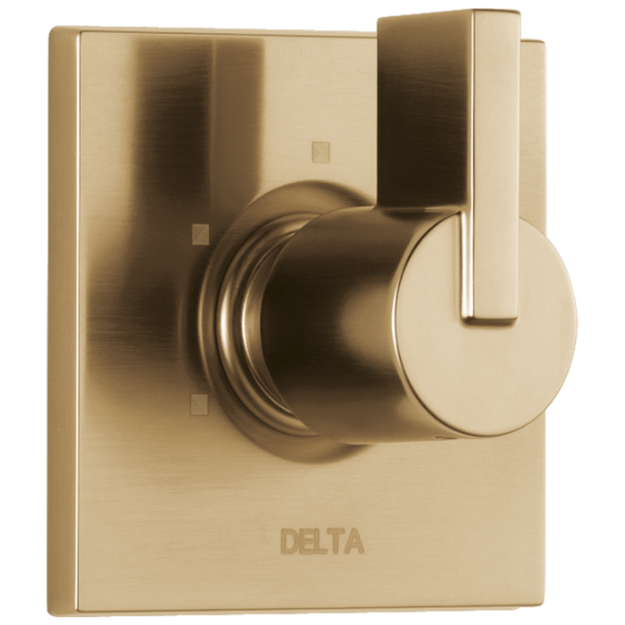Delta Vero T11853 3-Setting 2-Port Diverter Trim, champagne bronze