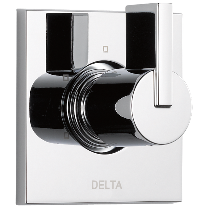 Delta Vero T11853 3-Setting 2-Port Diverter Trim, chrome