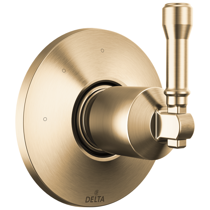 Delta Broderick T11884 3-Setting Diverter Trim, lumicoat champagne bronze