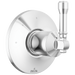 Delta Broderick T11884 3-Setting Diverter Trim, lumicoat chrome