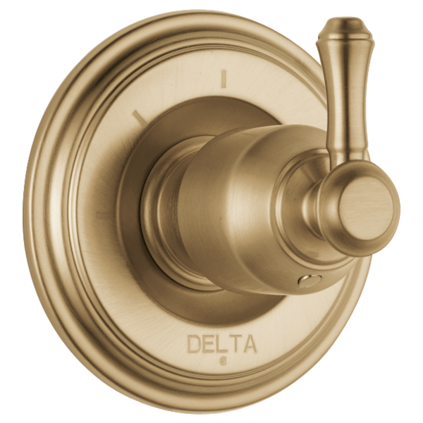 Delta Cassidy T11897 3-Setting 2-Port Diverter Trim - Less Handle, champagne bronze - view 2