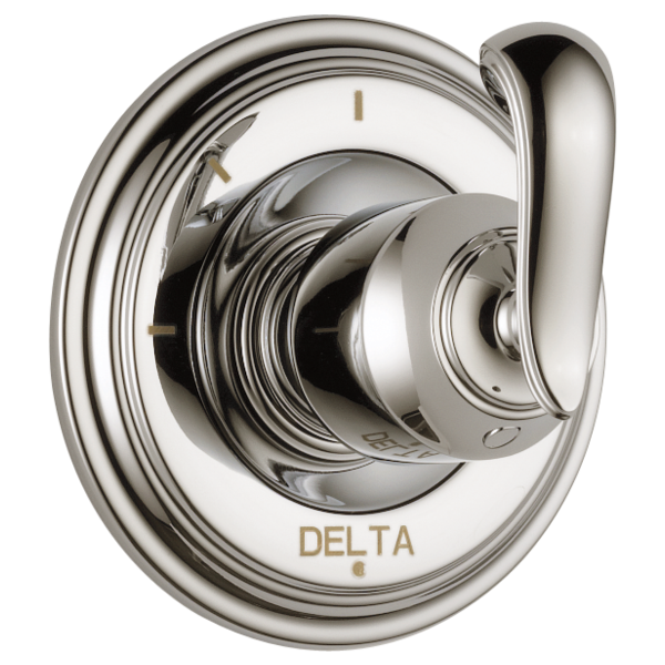Delta Cassidy T11897 3-Setting 2-Port Diverter Trim - Less Handle, polished nickel - view 2