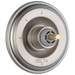 Delta Cassidy T11897 3-Setting 2-Port Diverter Trim - Less Handle, stainless