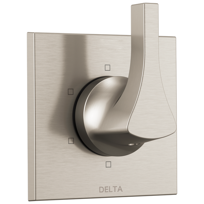 Delta Zura T11974 6-Setting 3-Port Diverter Trim, stainless