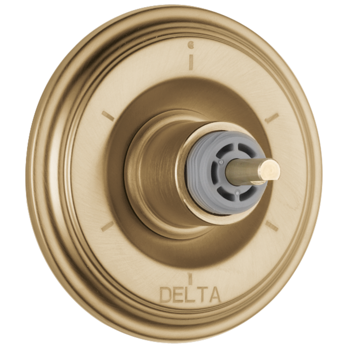 Delta Cassidy T11997 6-Setting 3-Port Diverter Trim - Less Handle, champagne bronze