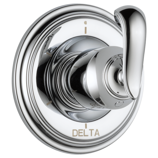 Delta Cassidy T11997 6-Setting 3-Port Diverter Trim - Less Handle, chrome - view 4