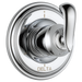 Delta Cassidy T11997 6-Setting 3-Port Diverter Trim - Less Handle, chrome - view 4