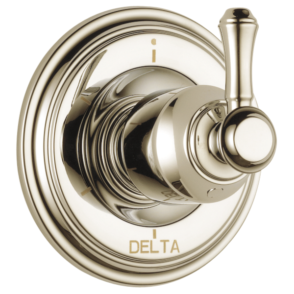 Delta Cassidy T11997 6-Setting 3-Port Diverter Trim - Less Handle, polished nickel - view 2