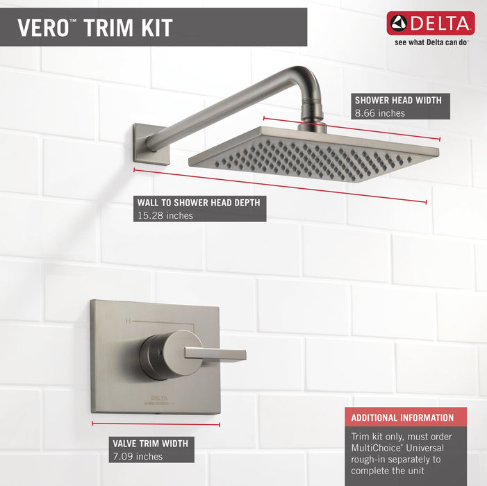 Delta Vero T14253 Monitor 14 Series Shower Trim, stainless - view 5