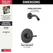 Delta Trinsic T14259 Monitor 14 Series Shower Trim - Less Head, matte black - view 2