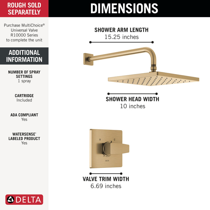 Delta Modern T14268 Monitor 14 Series Shower Trim