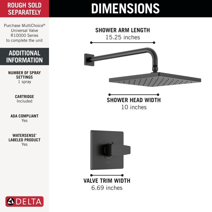 Delta Modern T14268 Monitor 14 Series Shower Trim