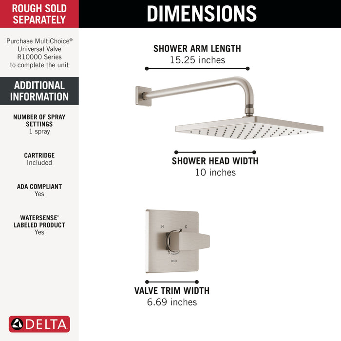 Delta Modern T14268 Monitor 14 Series Shower Trim