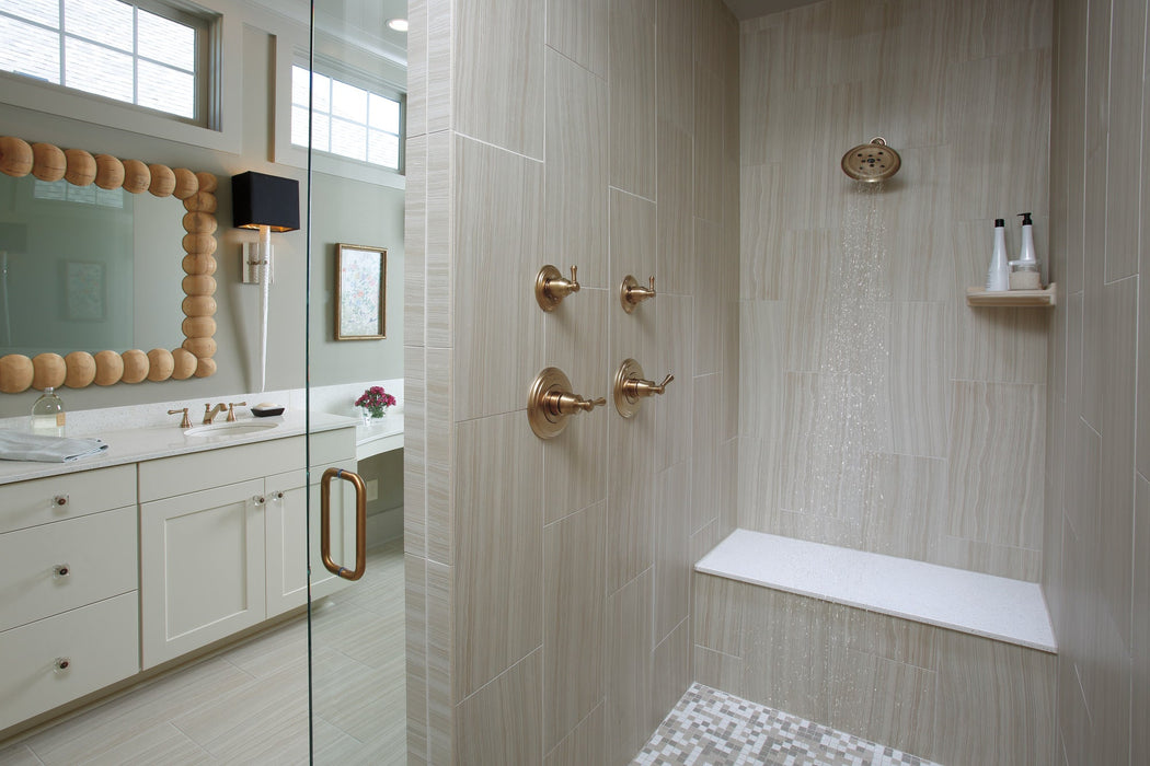 Delta Cassidy T14297 Monitor 14 Series H2OKINETIC Shower Trim - Less Handle, champagne bronze - view 5