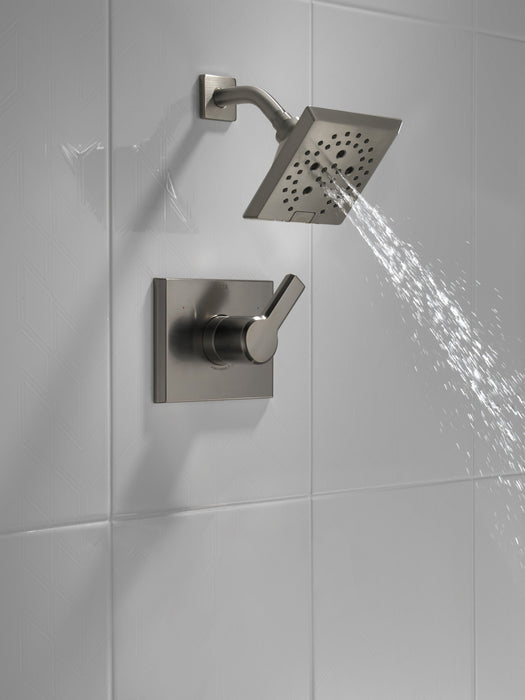 Delta Pivotal T14299 Monitor 14 Series H2OKINETIC Shower Trim, lumicoat black stainless - view 4