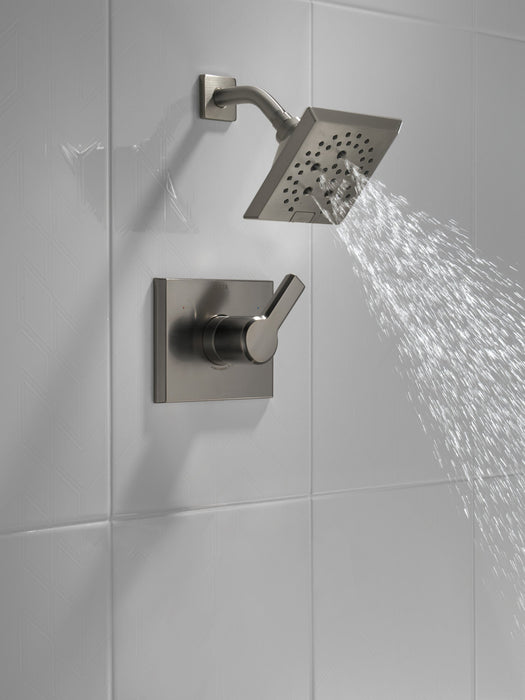 Delta Pivotal T14299 Monitor 14 Series H2OKINETIC Shower Trim, lumicoat black stainless - view 5