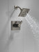 Delta Pivotal T14299 Monitor 14 Series H2OKINETIC Shower Trim, lumicoat black stainless - view 5