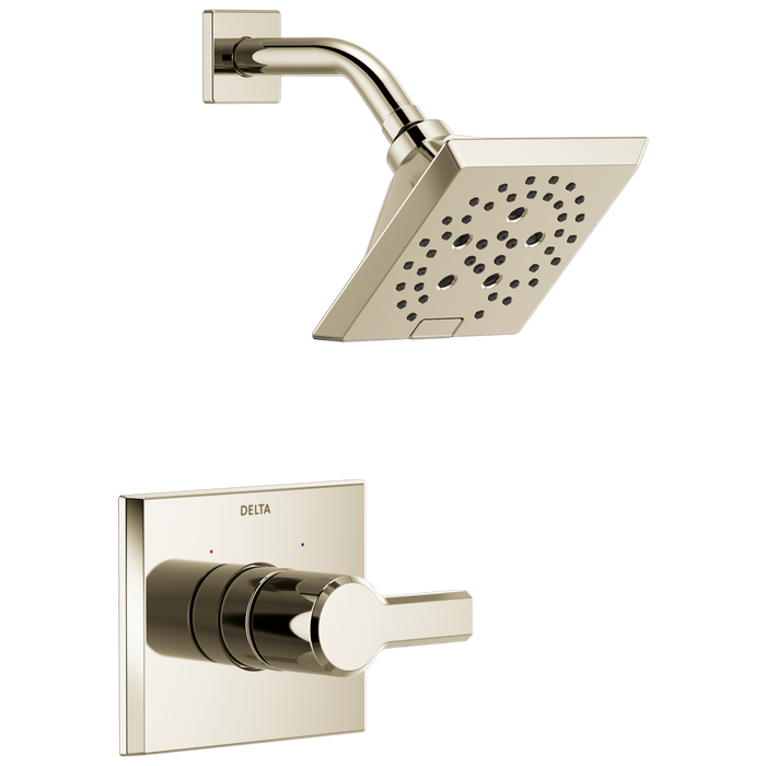 Delta Pivotal T14299 Monitor 14 Series H2OKINETIC Shower Trim, lumicoat polished nickel