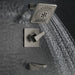 Delta Trillian T14443 14 Series H2Okinetic Tub Shower Trim, lumicoat black stainless - view 4