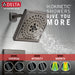 Delta Trillian T14443 14 Series H2Okinetic Tub Shower Trim, lumicoat black stainless - view 5