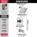 Delta Dryden T14451 Monitor 14 Series Tub & Shower Trim, chrome - view 5