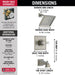 Delta Dryden T14451 Monitor 14 Series Tub & Shower Trim, stainless - view 4