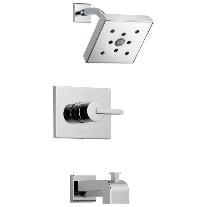 Delta Vero T14453 Monitor 14 Series H2OKINETIC Tub & Shower Trim, chrome
