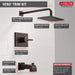 Delta Vero T14453 Monitor 14 Series Tub & Shower Trim, venetian bronze - view 4