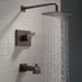 Delta Vero T14453 Monitor 14 Series Tub & Shower Trim, venetian bronze - view 3