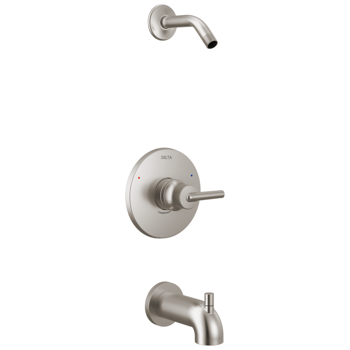 Delta Trinsic T14459 Monitor 14 Series Tub & Shower Trim - Less Head, stainless