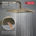 Delta Modern T14468 Monitor 14 Series Tub & Shower Trim, champagne bronze - view 5