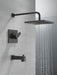 Delta Modern T14468 Monitor 14 Series Tub & Shower Trim, matte black - view 2
