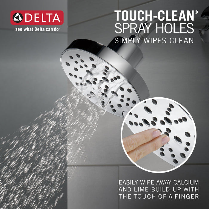Delta Galeon T14472 14S Tub Shower Trim with H2OKinetic, lumicoat chrome - view 4