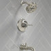 Delta Broderick T14484 14 Series Tub Shower Trim, lumicoat stainless - view 2