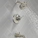 Delta Broderick T14484 14 Series Tub Shower Trim, lumicoat stainless - view 3