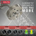 Delta Broderick T14484 14 Series Tub Shower Trim, lumicoat stainless - view 5