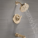 Delta Tetra T14489 Monitor 14 Series Tub & Shower Trim, lumicoat champagne bronze - view 3