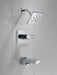 Delta Pivotal T14499 Monitor 14 Series H2OKINETIC Tub and Shower Trim, lumicoat chrome - view 2