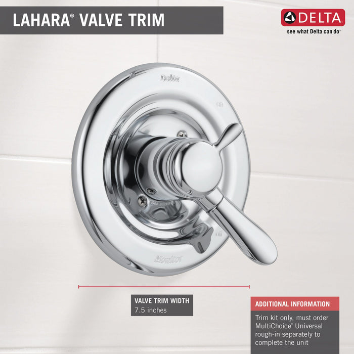 Delta Lahara T17038 Monitor 17 Series Valve Only Trim, chrome - view 2