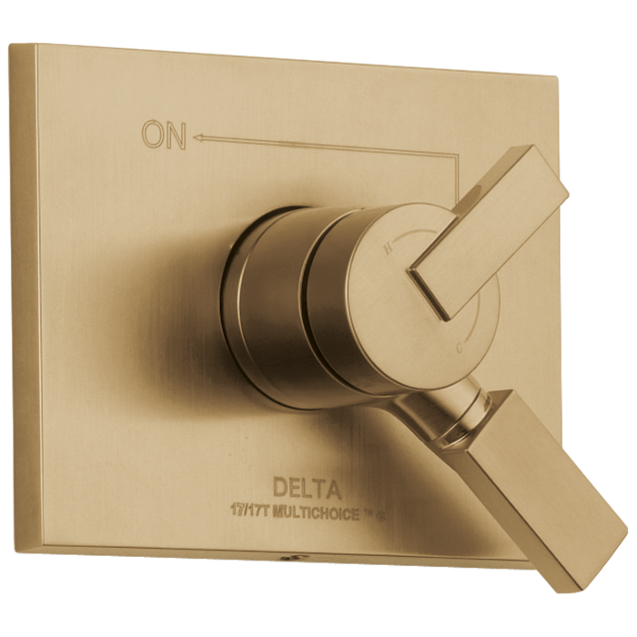 Delta Vero T17053 Monitor 17 Series Valve Only Trim, champagne bronze