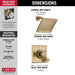 Delta Dryden T17251 Monitor 17 Series Shower Trim, champagne bronze - view 3