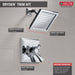 Delta Dryden T17251 Monitor 17 Series Shower Trim, chrome - view 4